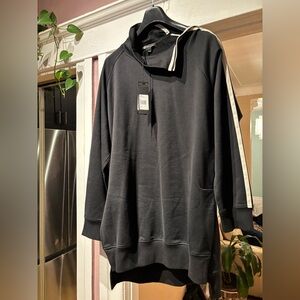 Y-3 Adidas Yohji Yamamoto Black long top (dress)